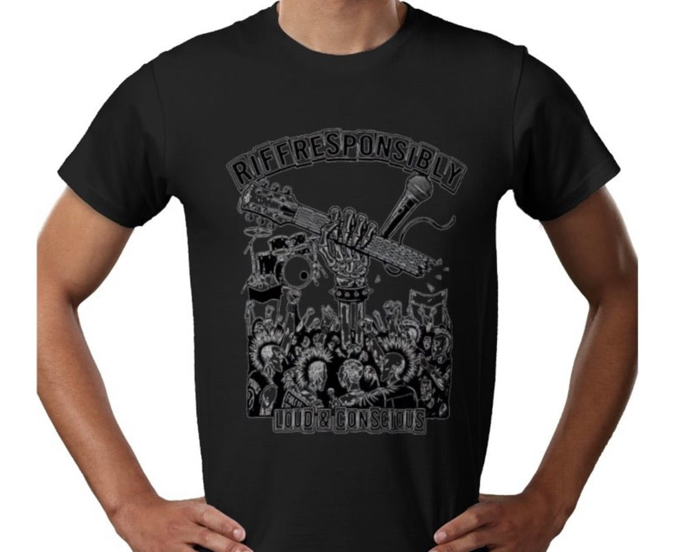 Riff Responsibly | Loud & Conscious T-Shirt