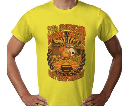 Riff Responsibly | 70's Americana T-Shirt