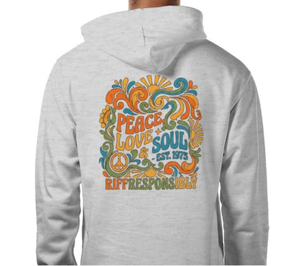Riff Responsibly | Peace, Love & Soul Hoodie