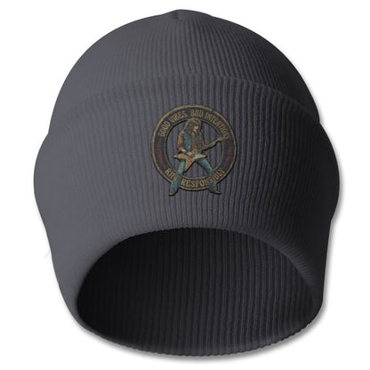 Riff Responsibly | Good Vibes Bad Intentions Premium Beanie