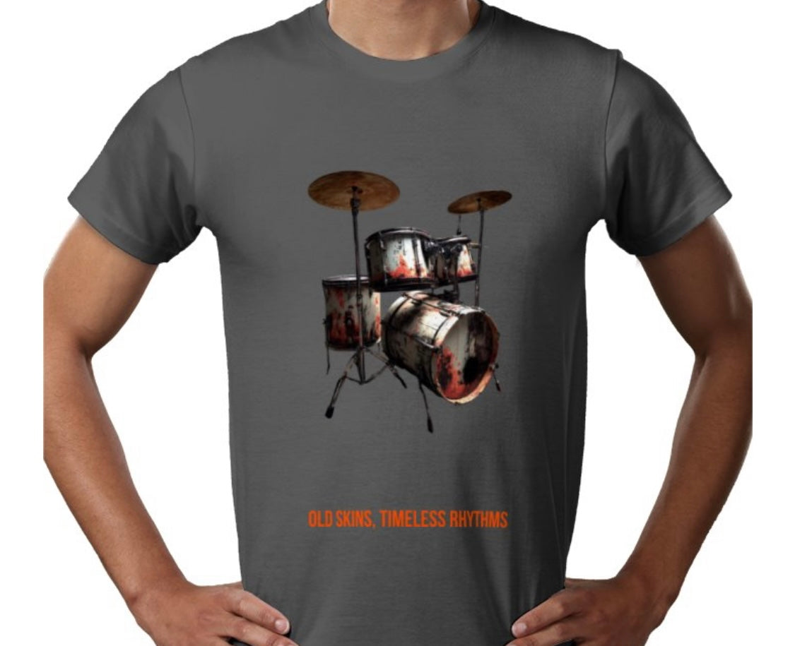 Riff Responsibly | Old Skins Timeless Rhythms T-Shirt