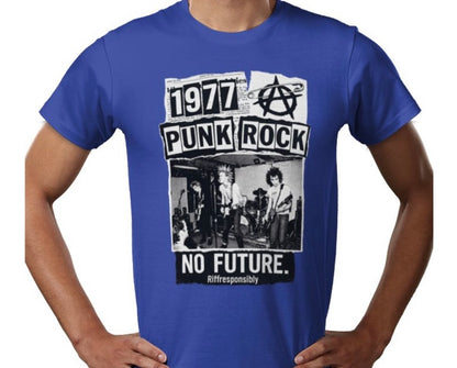 Riff Responsibly | 77' Punk Rock T-Shirt