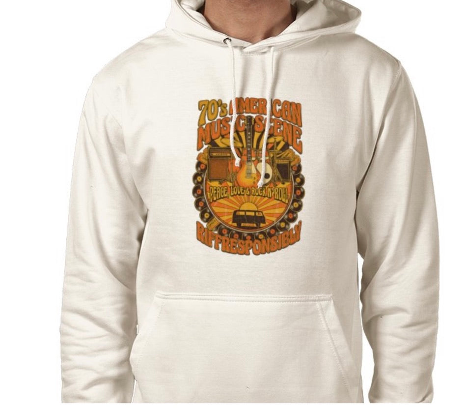 Riff Responsibly | 70's Americana Hoodie
