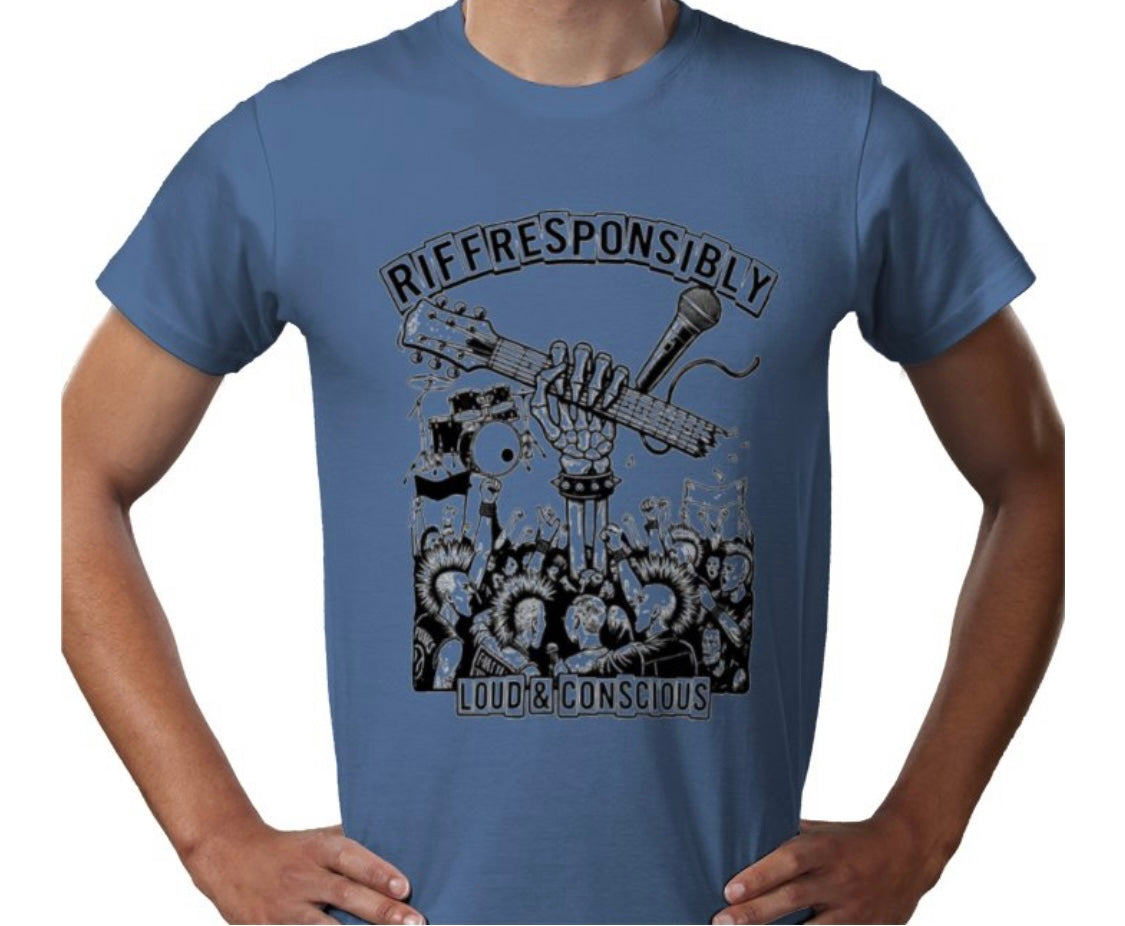 Riff Responsibly | Loud & Conscious T-Shirt