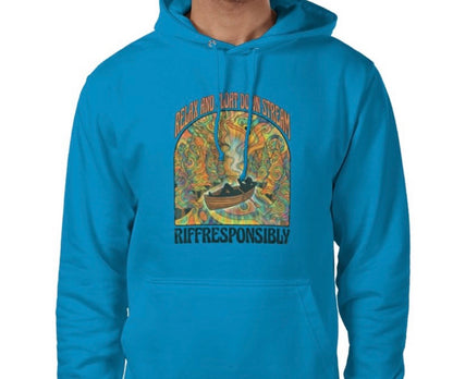 Riff Responsibly | Relax & Float Down Stream Hoodie