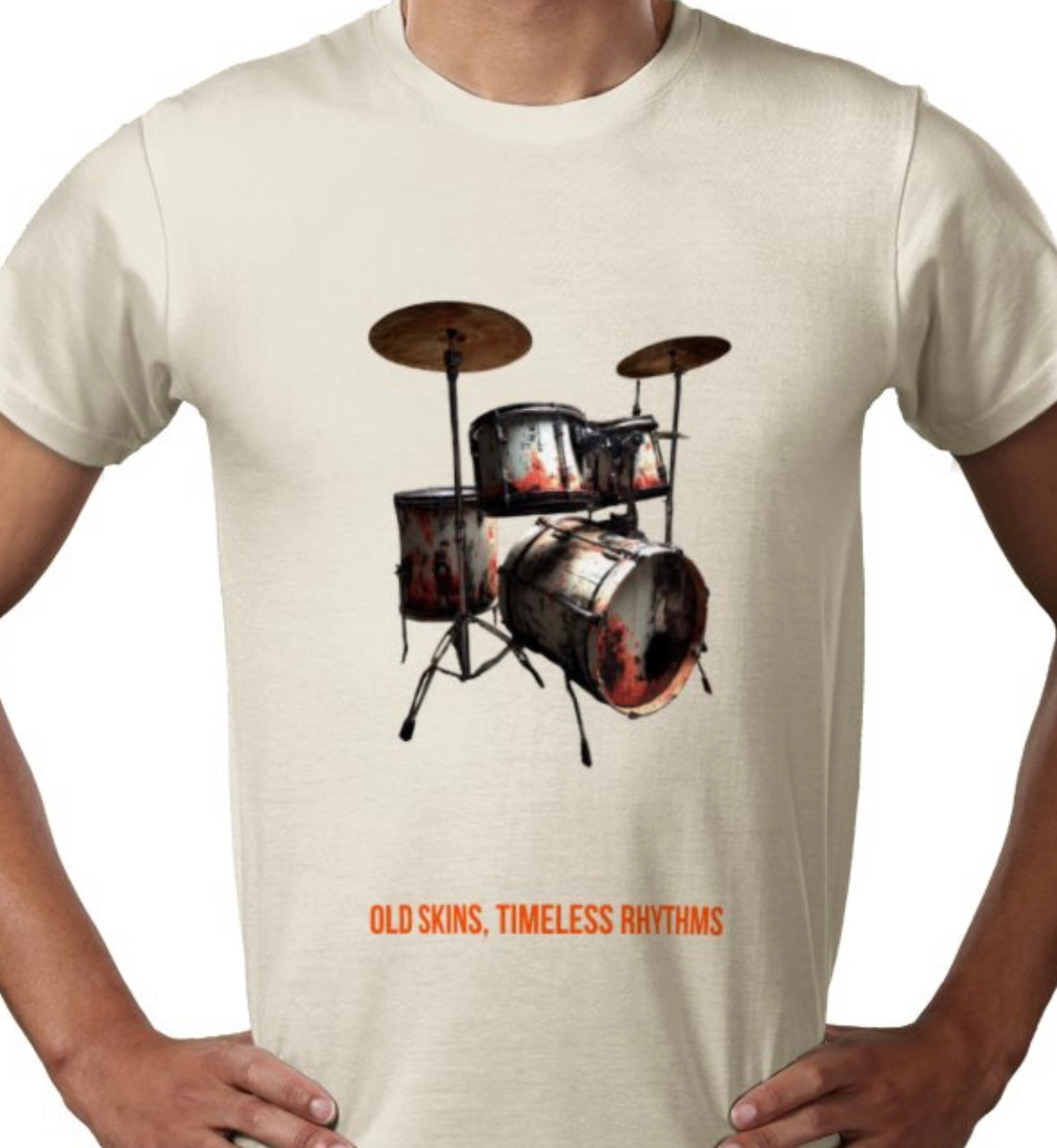 Riff Responsibly | Old Skins Timeless Rhythms T-Shirt