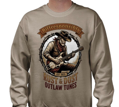 Riff Responsibly | Rust & Dust Sweatshirt