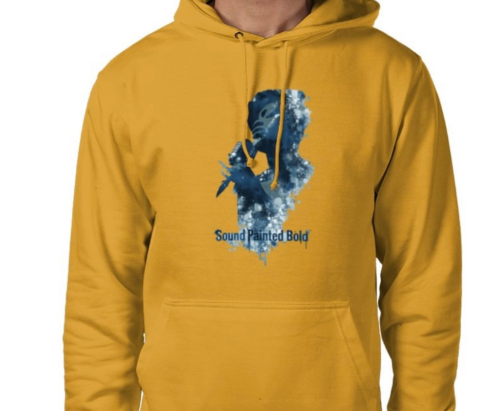 Riff Responsibly | Sound Painted Bold Hoodie