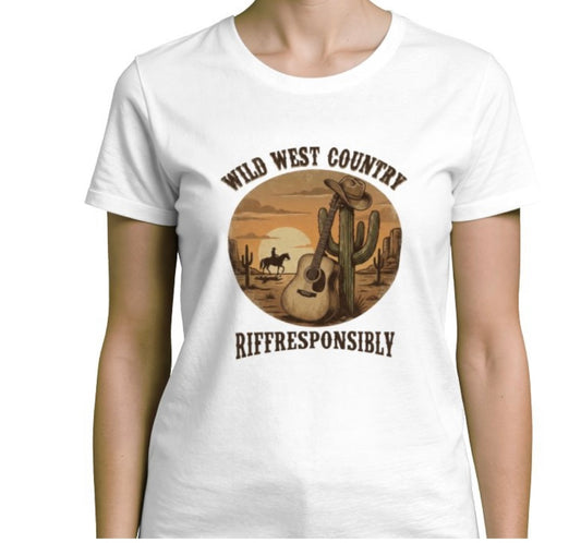 Riff Responsibly | Wild West Country T-Shirt Women