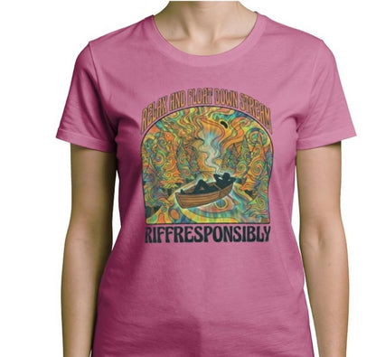 Riff Responsibly | Relax And Float Down Stream T-Shirt Women
