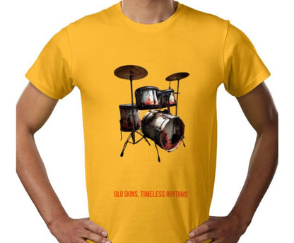 Riff Responsibly | Old Skins Timeless Rhythms T-Shirt