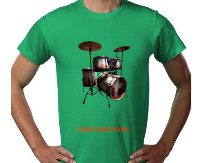 Riff Responsibly | Old Skins Timeless Rhythms T-Shirt