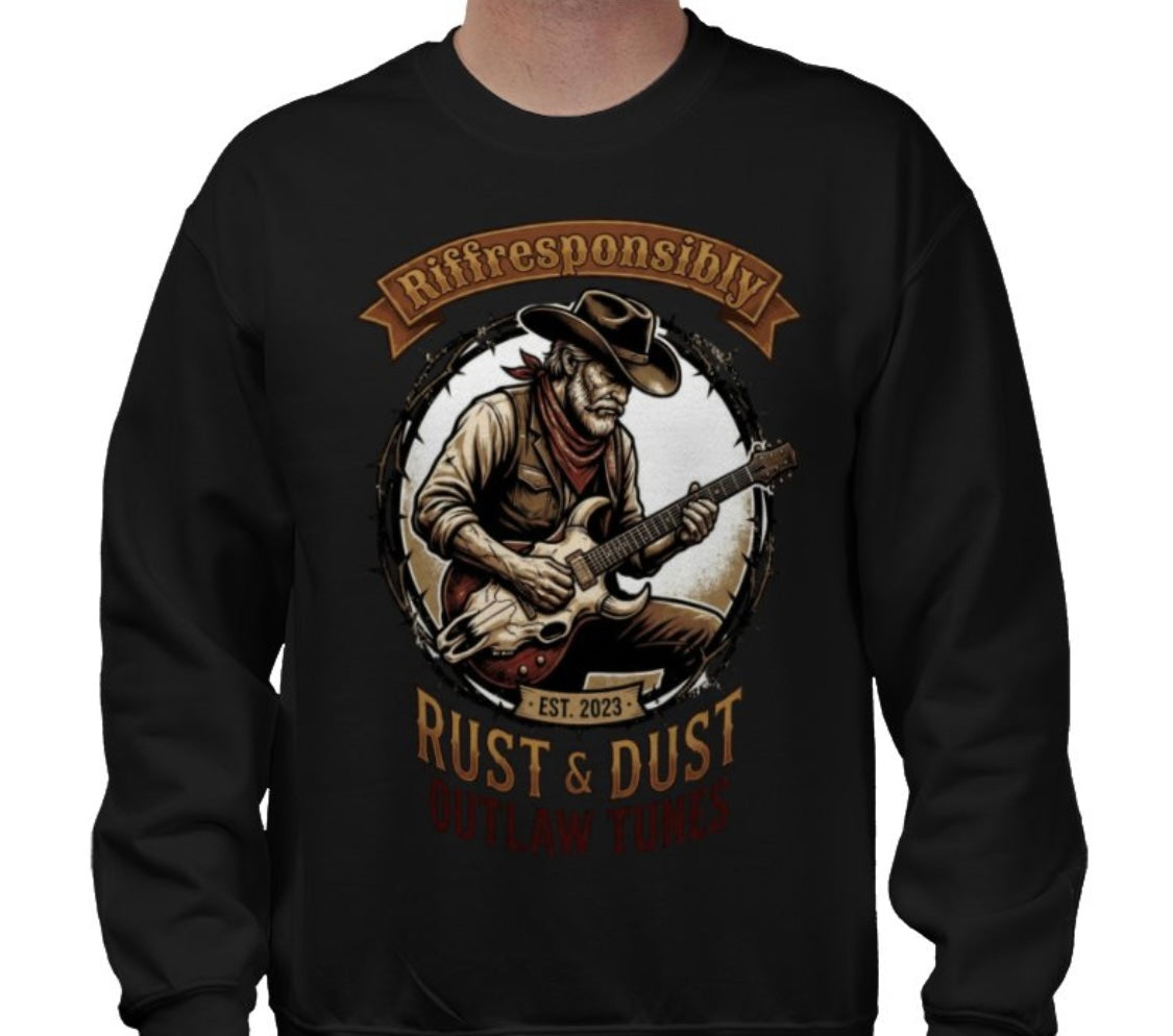 Riff Responsibly | Rust & Dust Sweatshirt