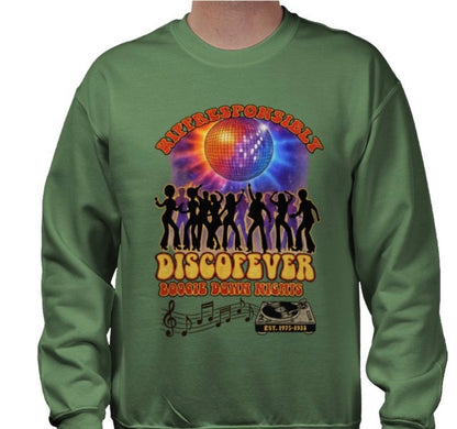 Riff Responsibly | Boogie Down Nights Sweatshirt
