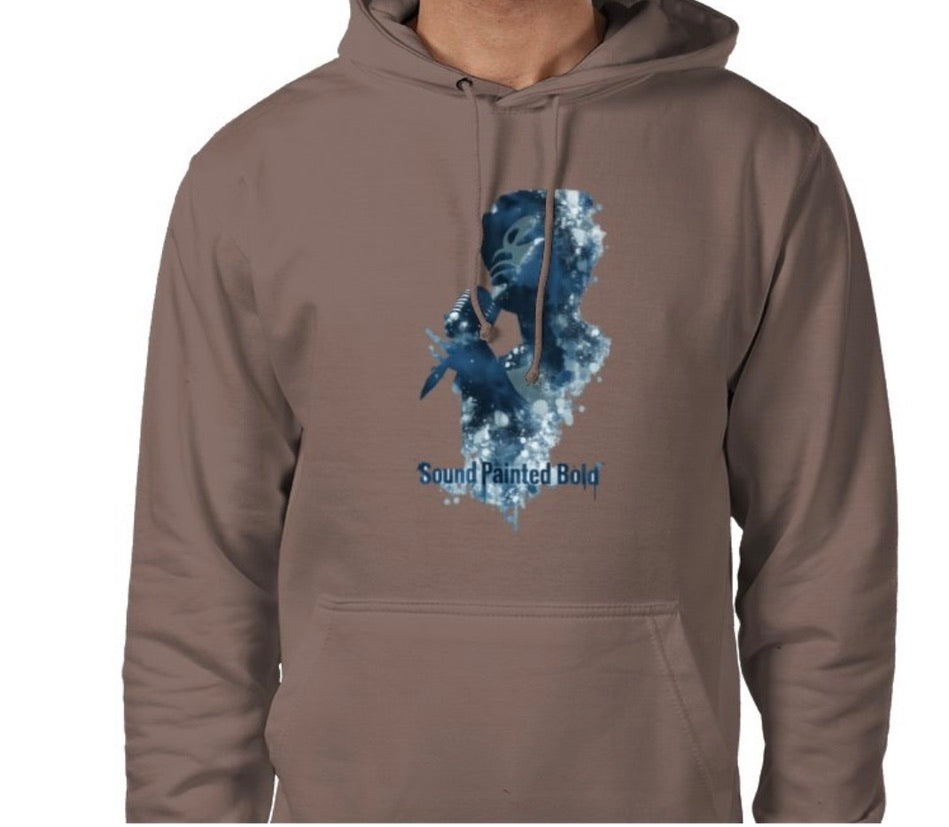 Riff Responsibly | Sound Painted Bold Hoodie