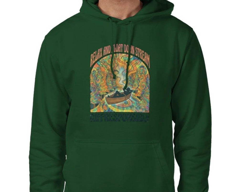 Riff Responsibly | Relax & Float Down Stream Hoodie
