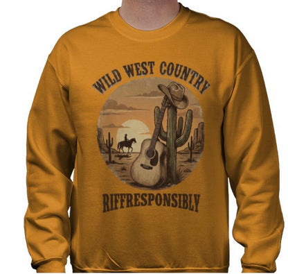 Riff Responsibly | Wild West Country Sweatshirt