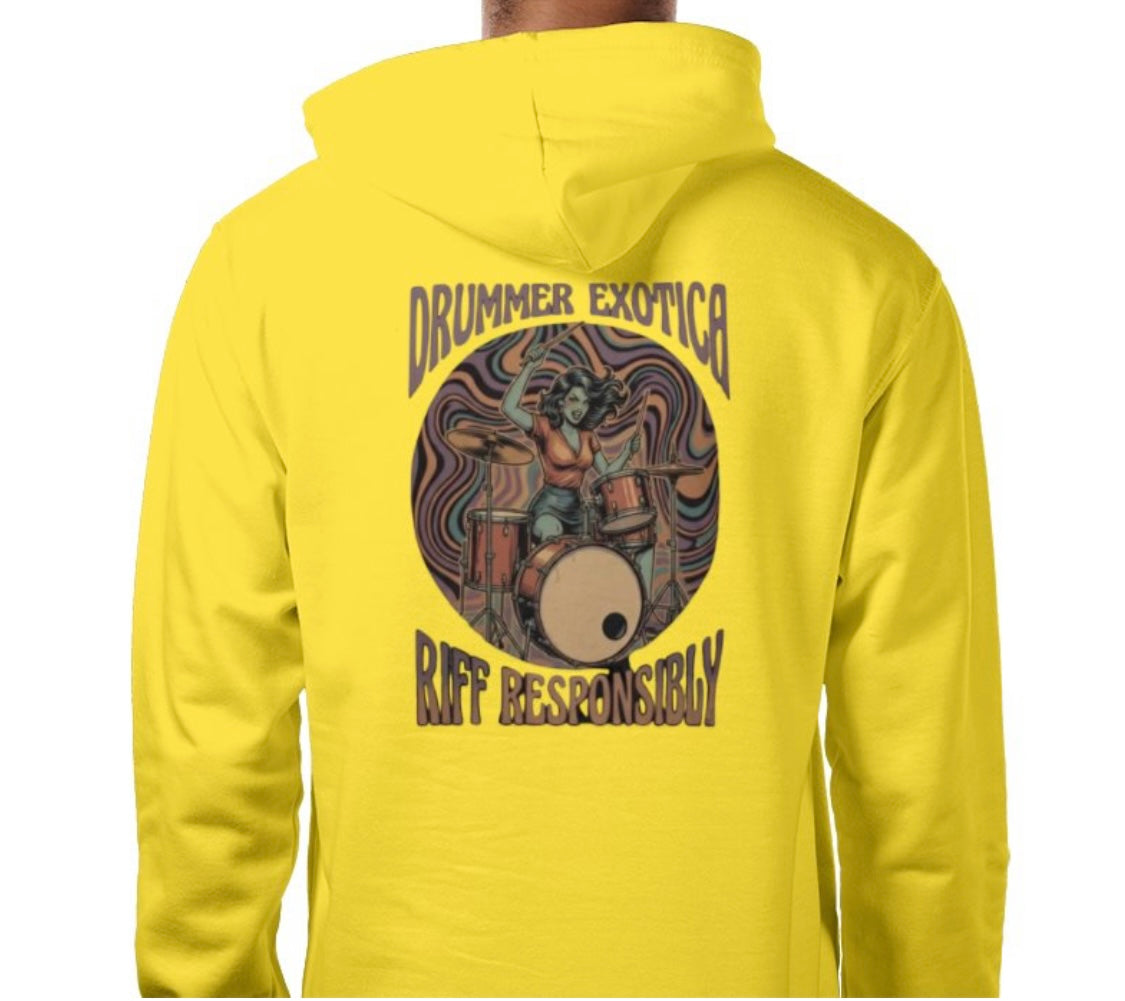 Riff Responsibly | Drummer Exotica Hoodie