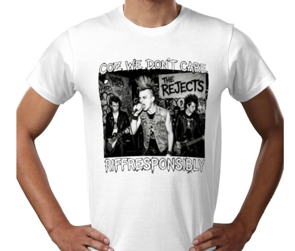 Riff Responsibly | Coz We Don't Care T-Shirt