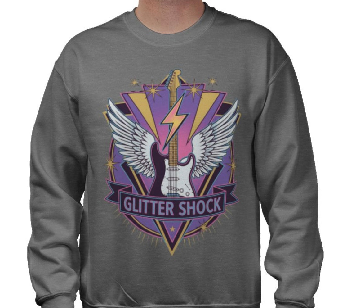 Riff Responsibly | Glitter Shock Sweatshirt