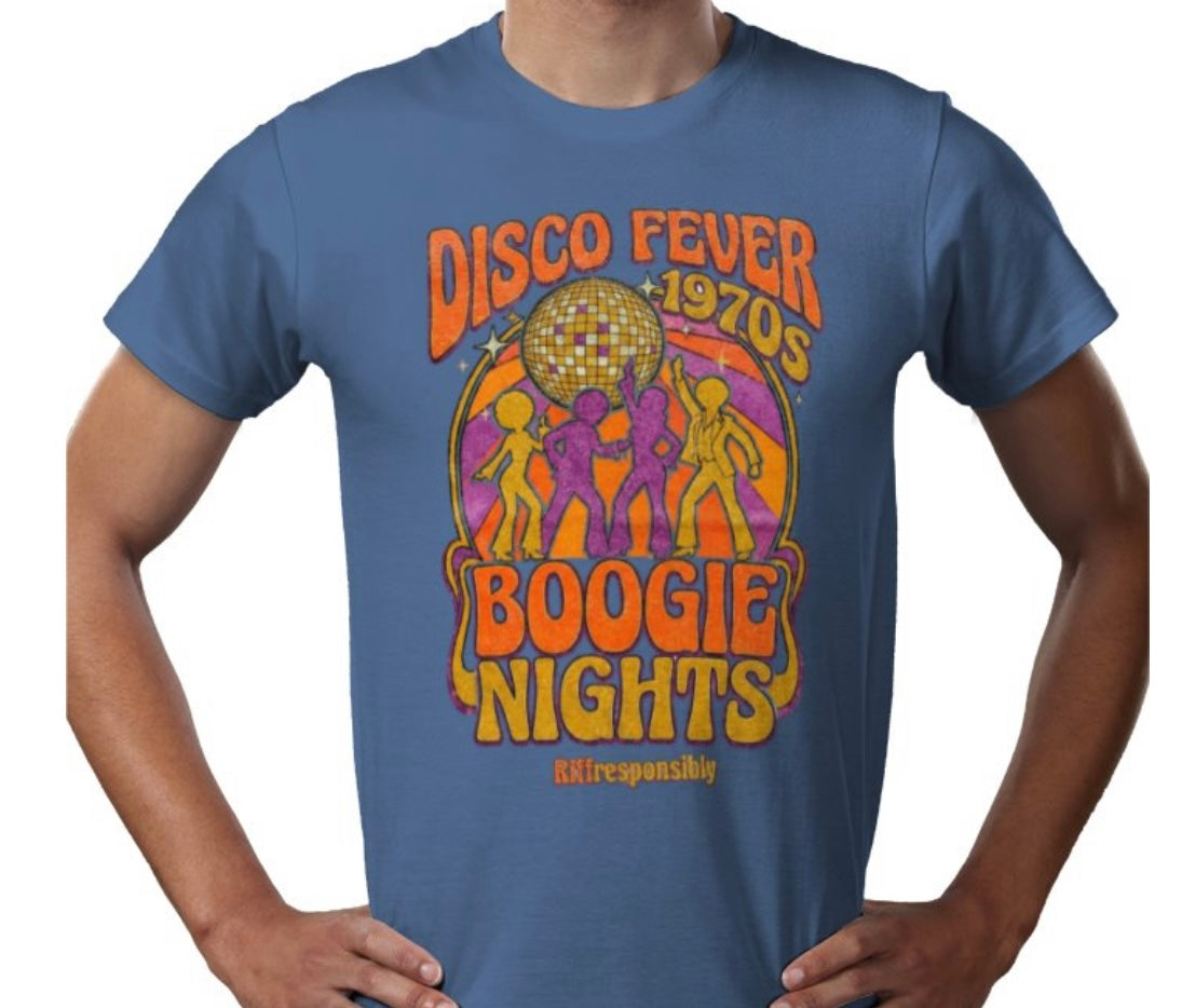 Riff Responsibly | Disco Fever Boogie Nights T-Shirt
