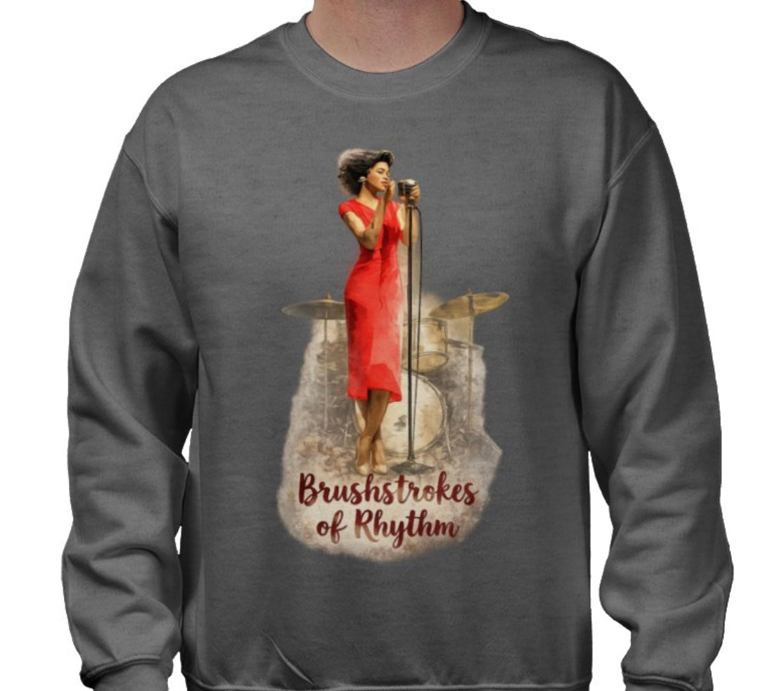 Riff Responsibly | Brushstrokes Of Rhythm Sweatshirt