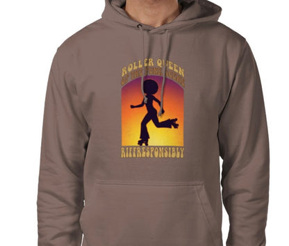 Riff Responsibly | Roller Queen Of The Funk Scene Hoodie
