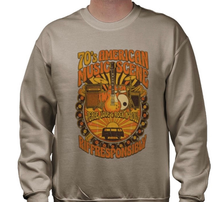 Riff Responsibly | 70's Americana Sweatshirt
