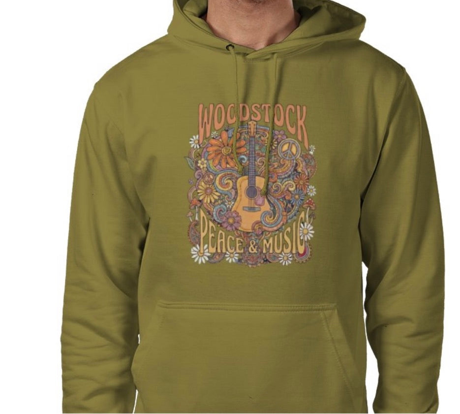 Riff Responsibly | WoodStock Hoodie