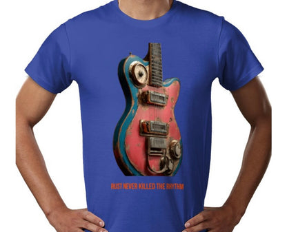 Riff Responsibly |  Rust Never Killed The Rhythm T-Shirt