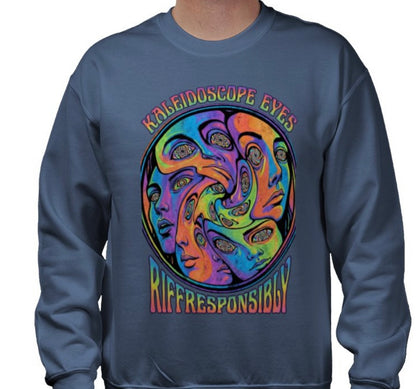 Riff Responsibly | Kaleidoscope Eyes Sweatshirt