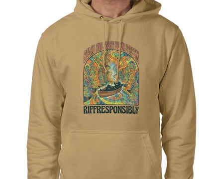 Riff Responsibly | Relax & Float Down Stream Hoodie