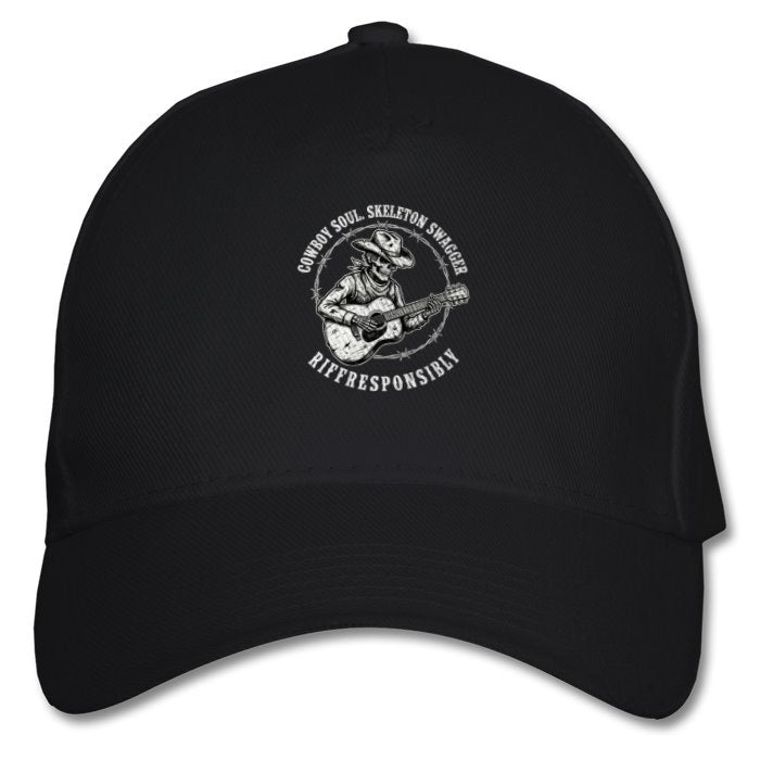 Riff Responsibly | Cowboy Soul Skeleton Swagger Cap