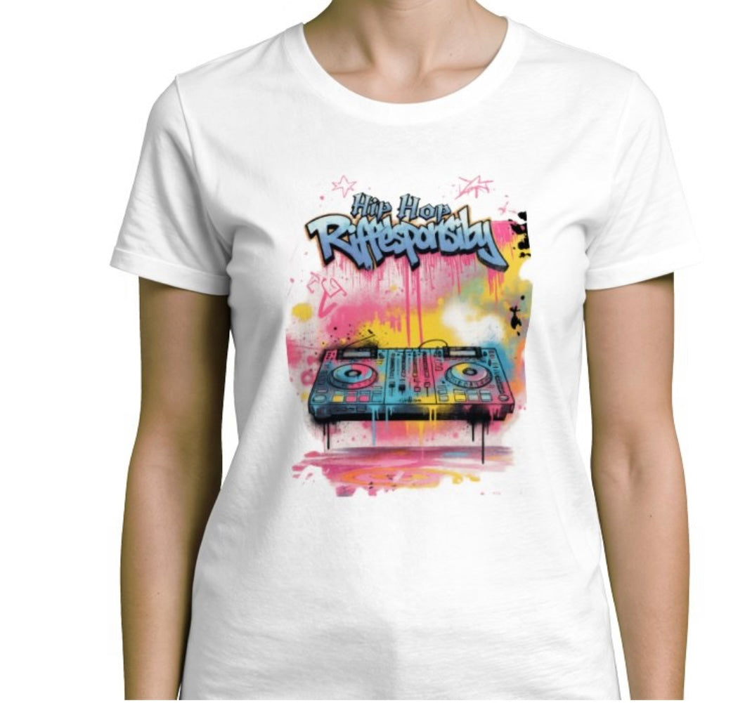 Riff Responsibly | Hip-Hop Womens T-Shirt