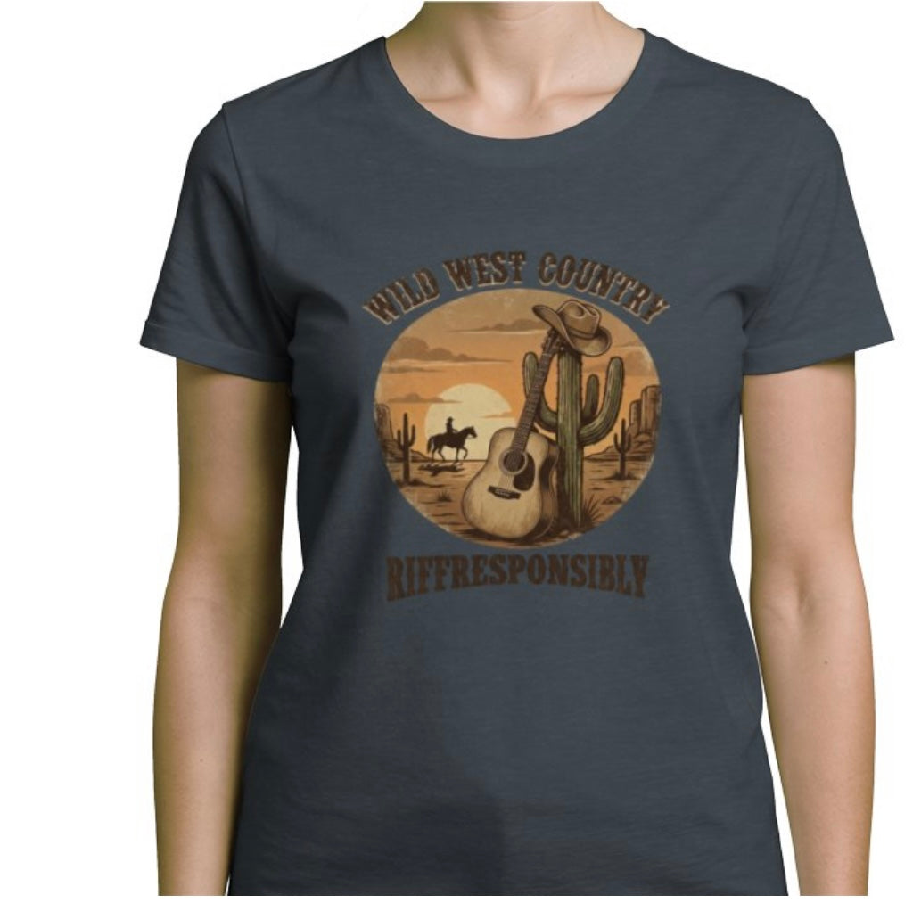 Riff Responsibly | Wild West Country T-Shirt Women