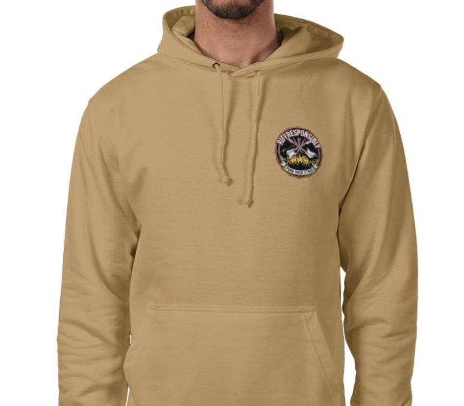 Riff Responsibly | Punk Rock Ethos Hoodie