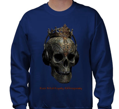 Riff Responsibly | Rock N Roll Royalty Sweatshirt