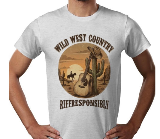 Riff Responsibly | Wild West Country T-Shirt