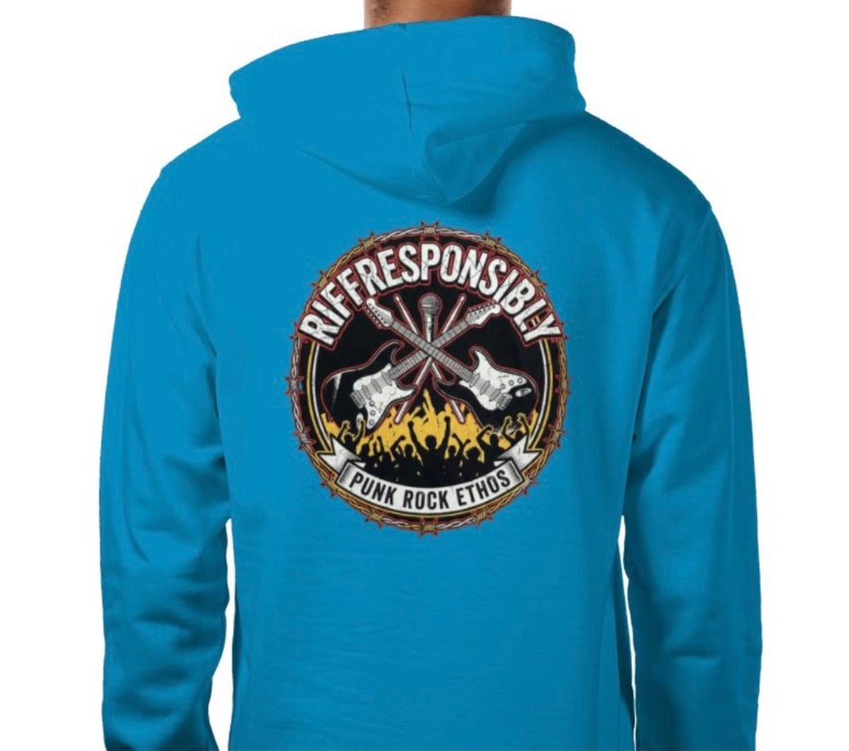 Riff Responsibly | Punk Rock Ethos Hoodie