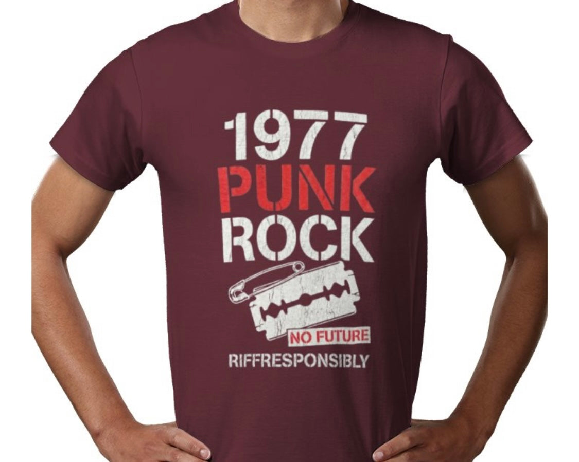 Riff Responsibly | 1977 Punk Rock T-Shirt