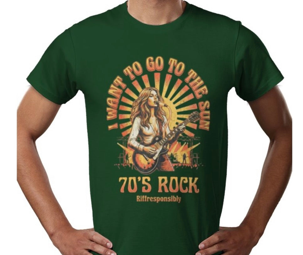 Riff Responsibly | Go To The Sun T-Shirt