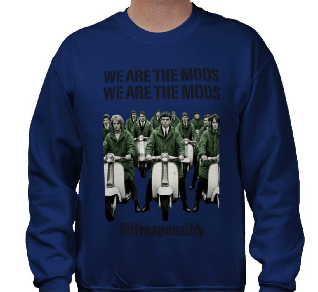 Riff Responsibly | We Are The Mods Sweatshirt