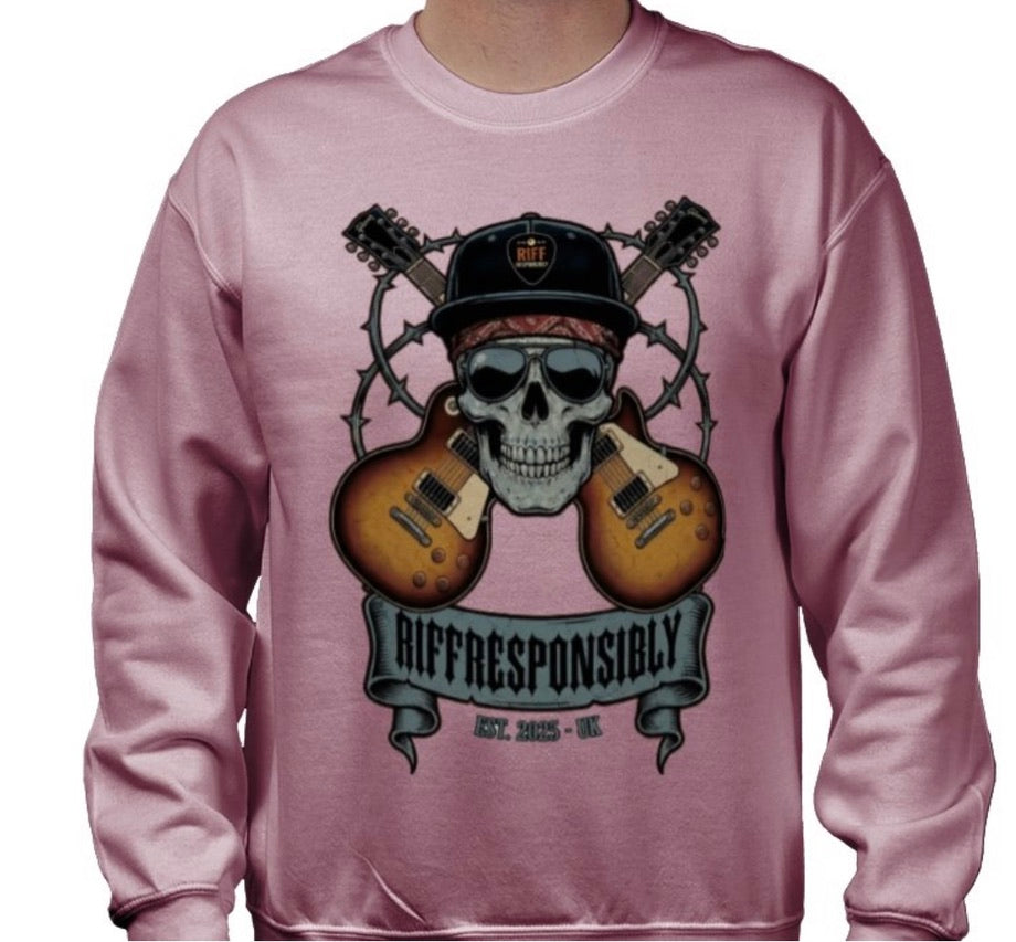 Riff Responsibly | Dead Mans Chords Sweatshirt