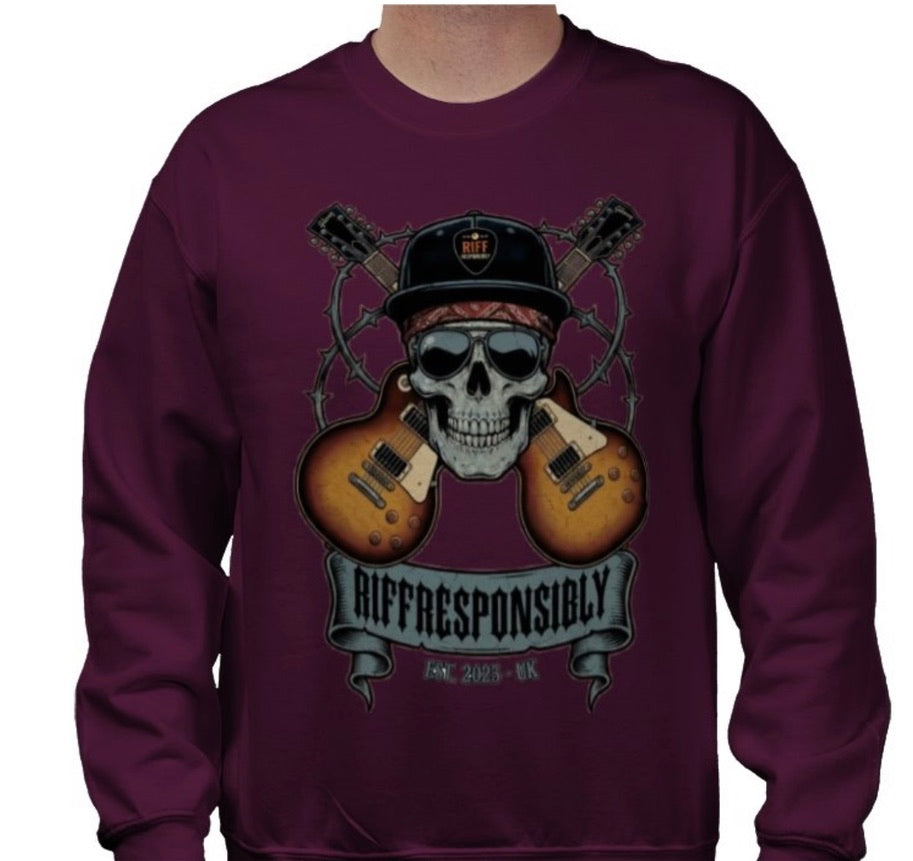 Riff Responsibly | Dead Mans Chords Sweatshirt