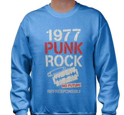 Riff Responsibly | 1977 Punk Rock Sweatshirt