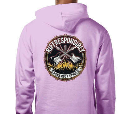 Riff Responsibly | Punk Rock Ethos Hoodie