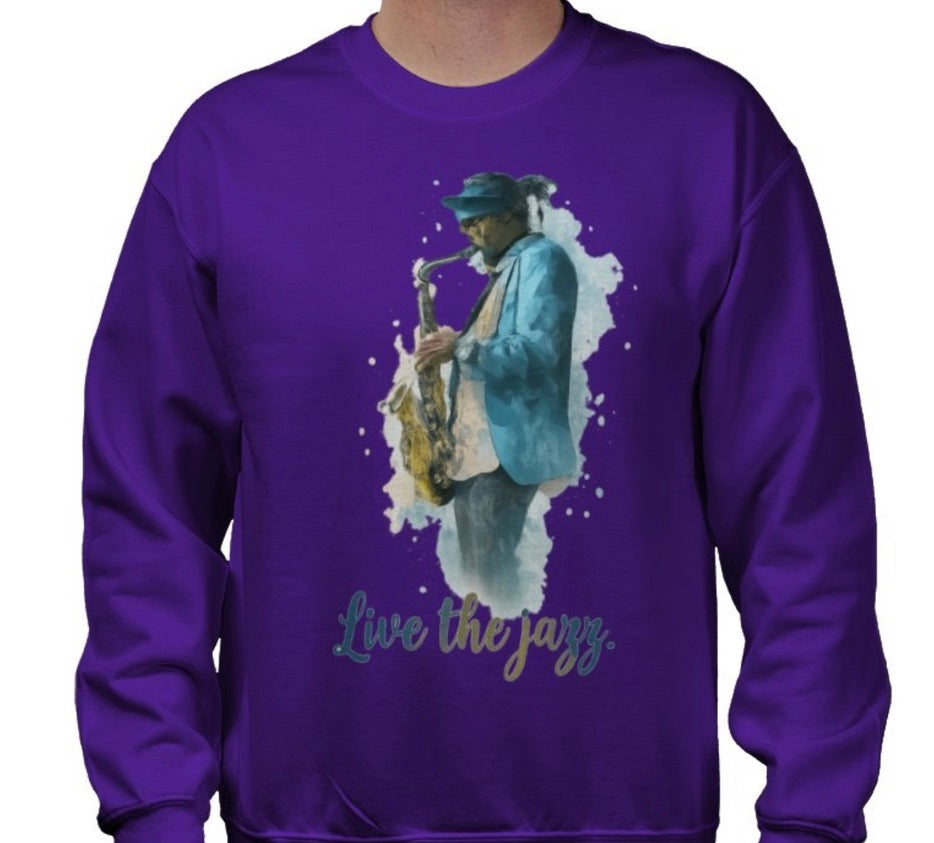 Riff Responsibly | Live The Jazz Sweatshirt