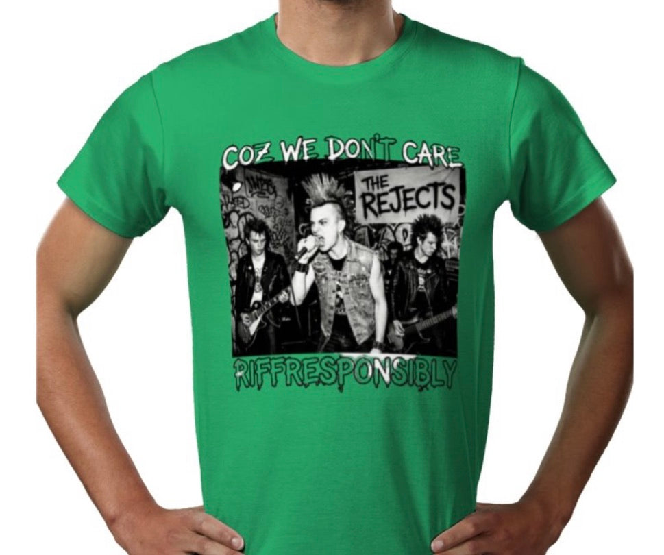 Riff Responsibly | Coz We Don't Care T-Shirt