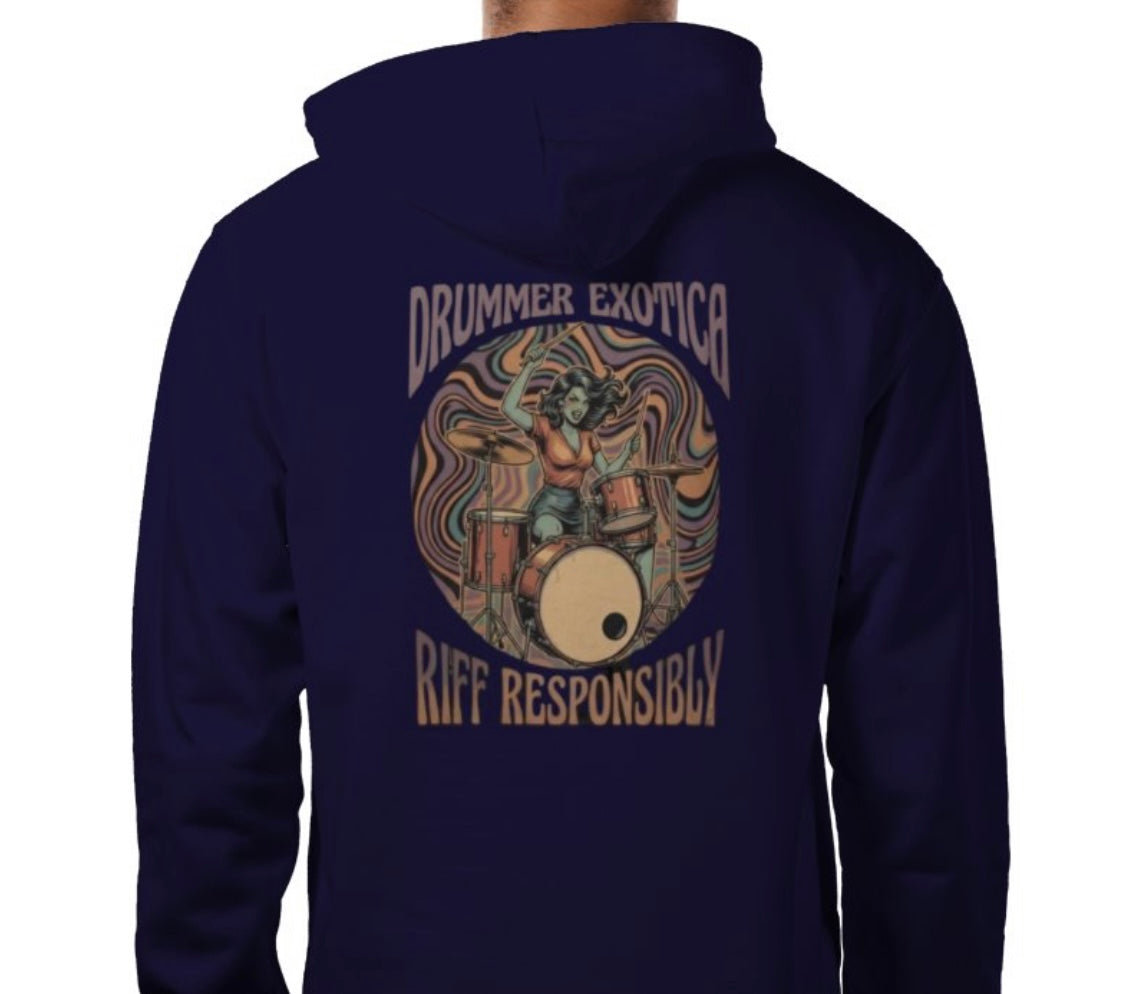 Riff Responsibly | Drummer Exotica Hoodie