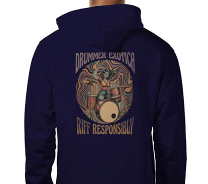 Riff Responsibly | Drummer Exotica Hoodie